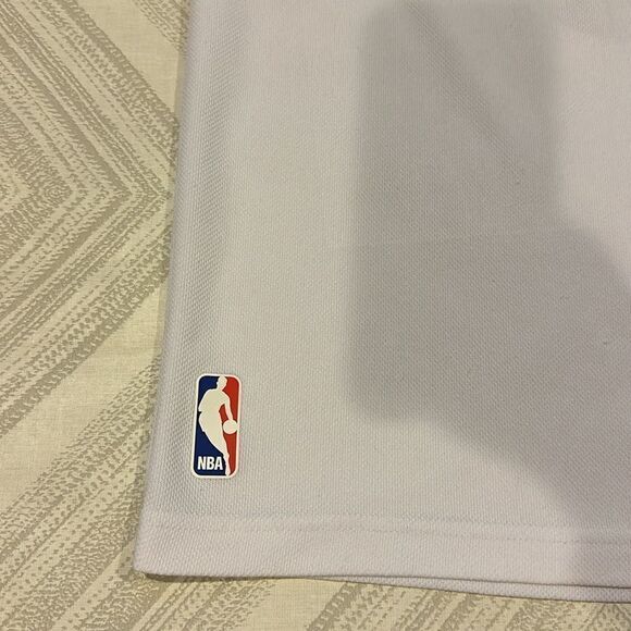 Adidas NBA Boys Miami Heat Game Time Shooting Shirt - Picture 3 of 10